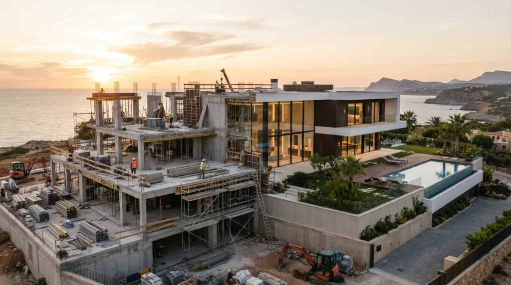 Villa construction and renovation