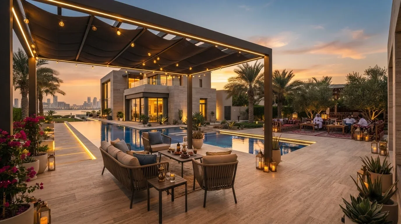 luxury villa design in abu dhabi
