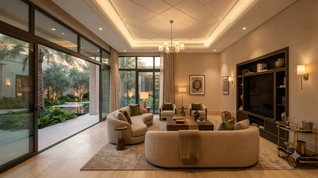 villa interior design in abu dhabi